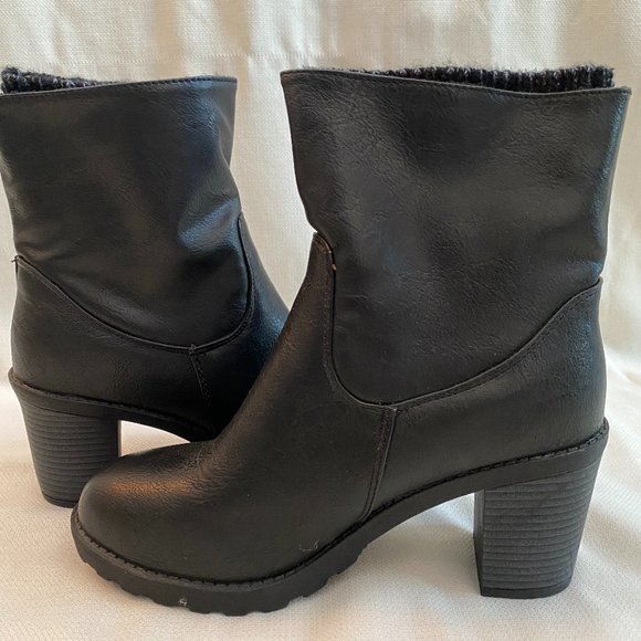 Carrini CA Collection Women's Fashion Knitting-Lined Booties - Picture 4 of 6